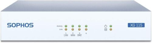 Sophos Xg 115 Rev.2 Next-Gen Vpn Firewall Internet Security Appliance ...