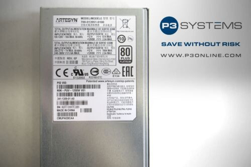 Alimentation Cisco Nexus 9300 1200W (N9K-PAC-1200W) D'occasion Testée