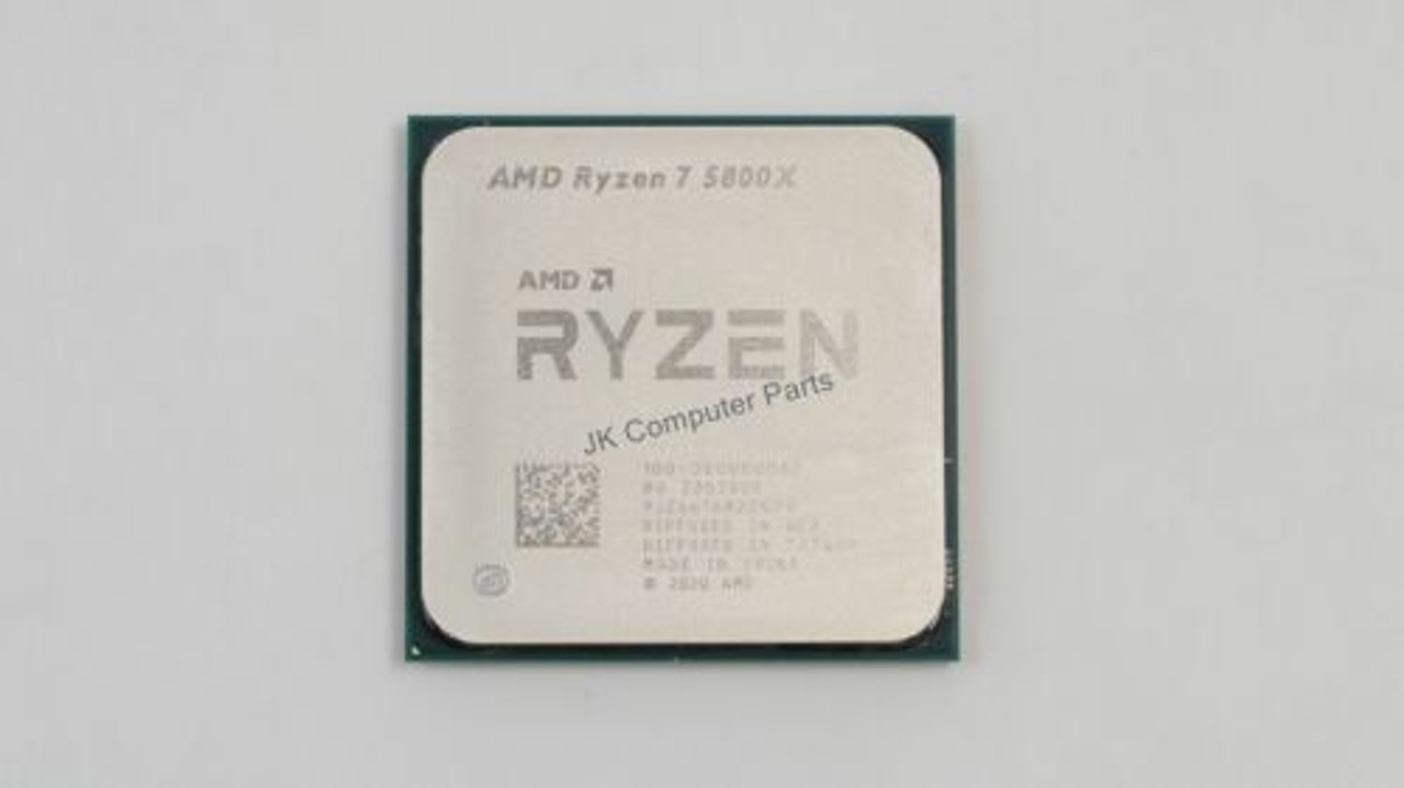 AMD Ryzen 7 5800X - Ryzen 7 5000 Series 8-Core 3.8 GHz Socket AM4 105W  Desktop Processor - 100-000000063 