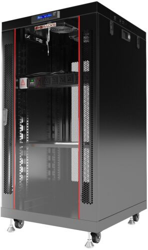 18U Adjustable Depth Server Cabinet