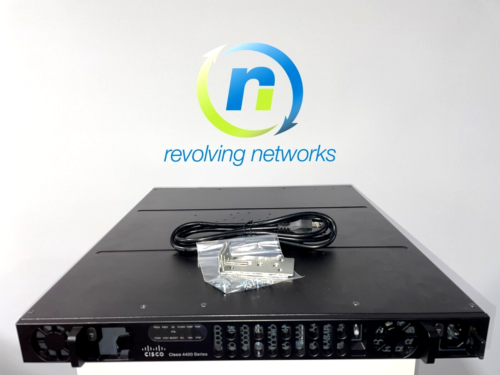 Cisco 4431 Router Rear Isr4431/K9 Cisco Isr 4431 Security Integrated Services Router 1-Year ...