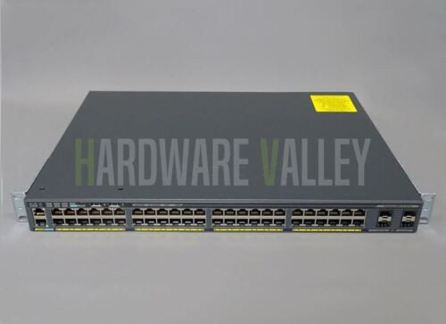 Cisco Ws-C2960X-48Fps-L Catalyst 2960-X 48 Gige Poe 740W, 4X1G Sfp, Lan ...
