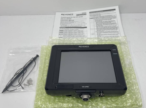 【新品未使用】KEYENCE IV3-CP50 タッチパネル　2台 Genuine KEYENCE IV3-CP50 Image Discrimination Sensor Control Panel