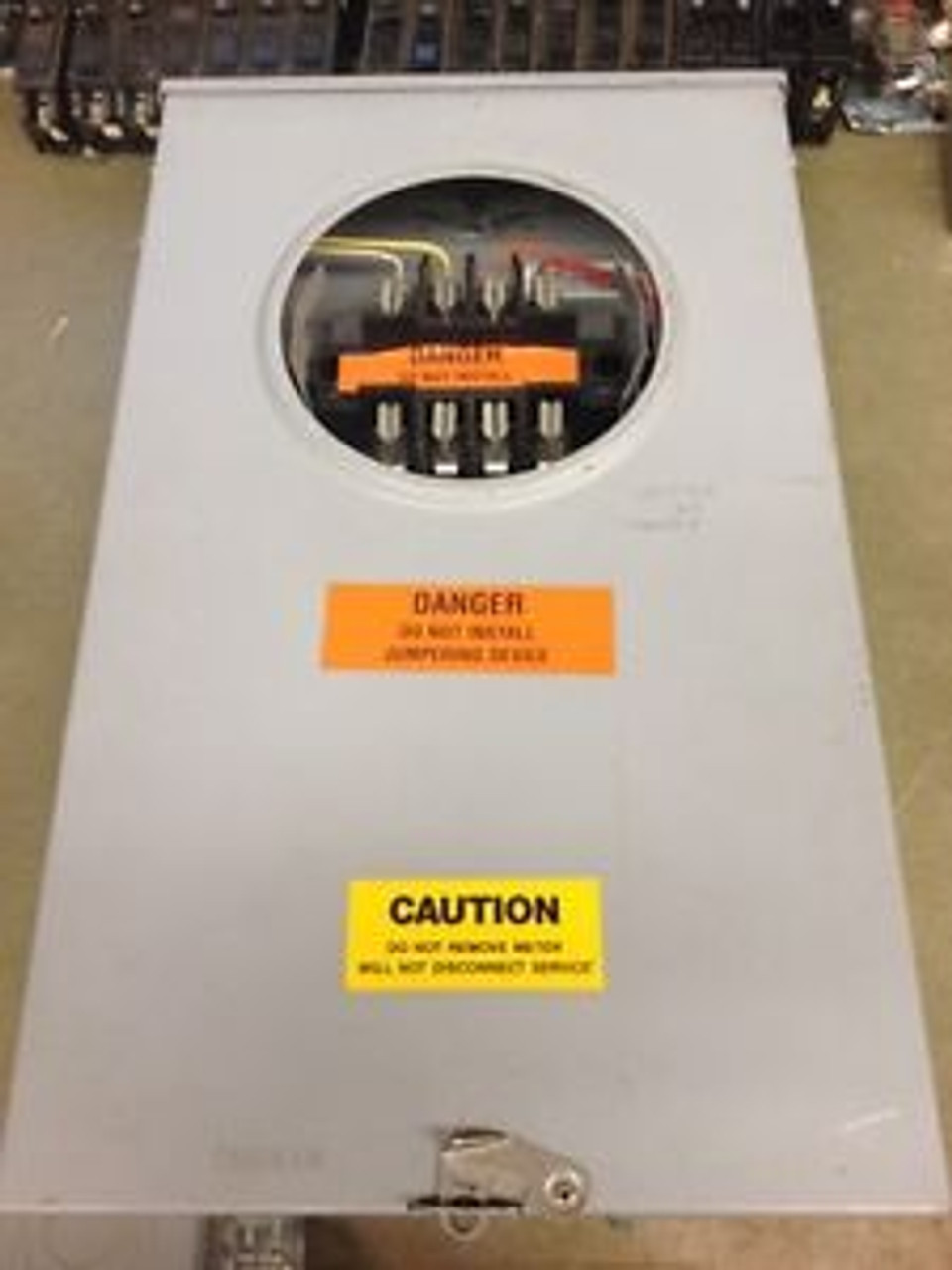 Durham 3 Phase CT Current Transformer Meter Socket NEMA 3R Enclosure