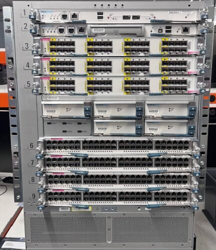 Psu For Network Rack Cisco Nexus 7009 Fully Configurable 14Ru 2X Psu Network Switch