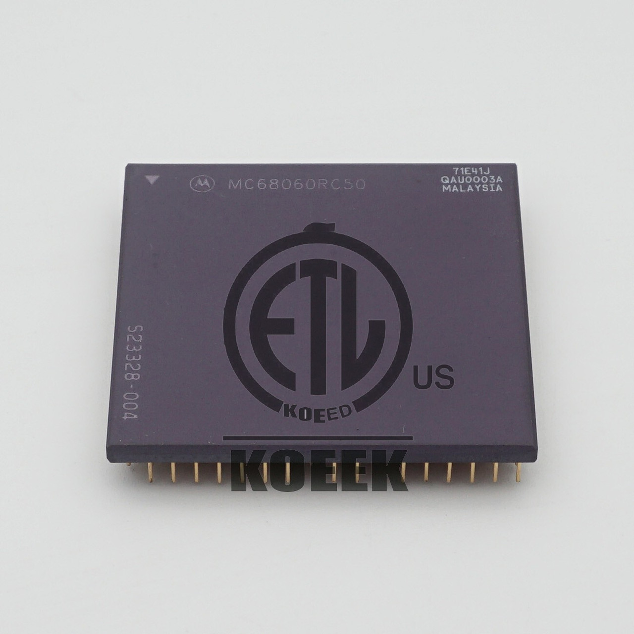 1pc Motorola 68060 Mc68060rc50 71e41j Vintage Cpu 100 Work Real