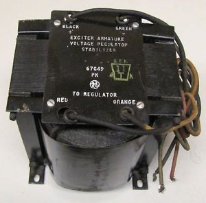 GE 67G49 EXCITER ARMATURE VOLTAGE REGULATOR STABILIZER SPW Industrial