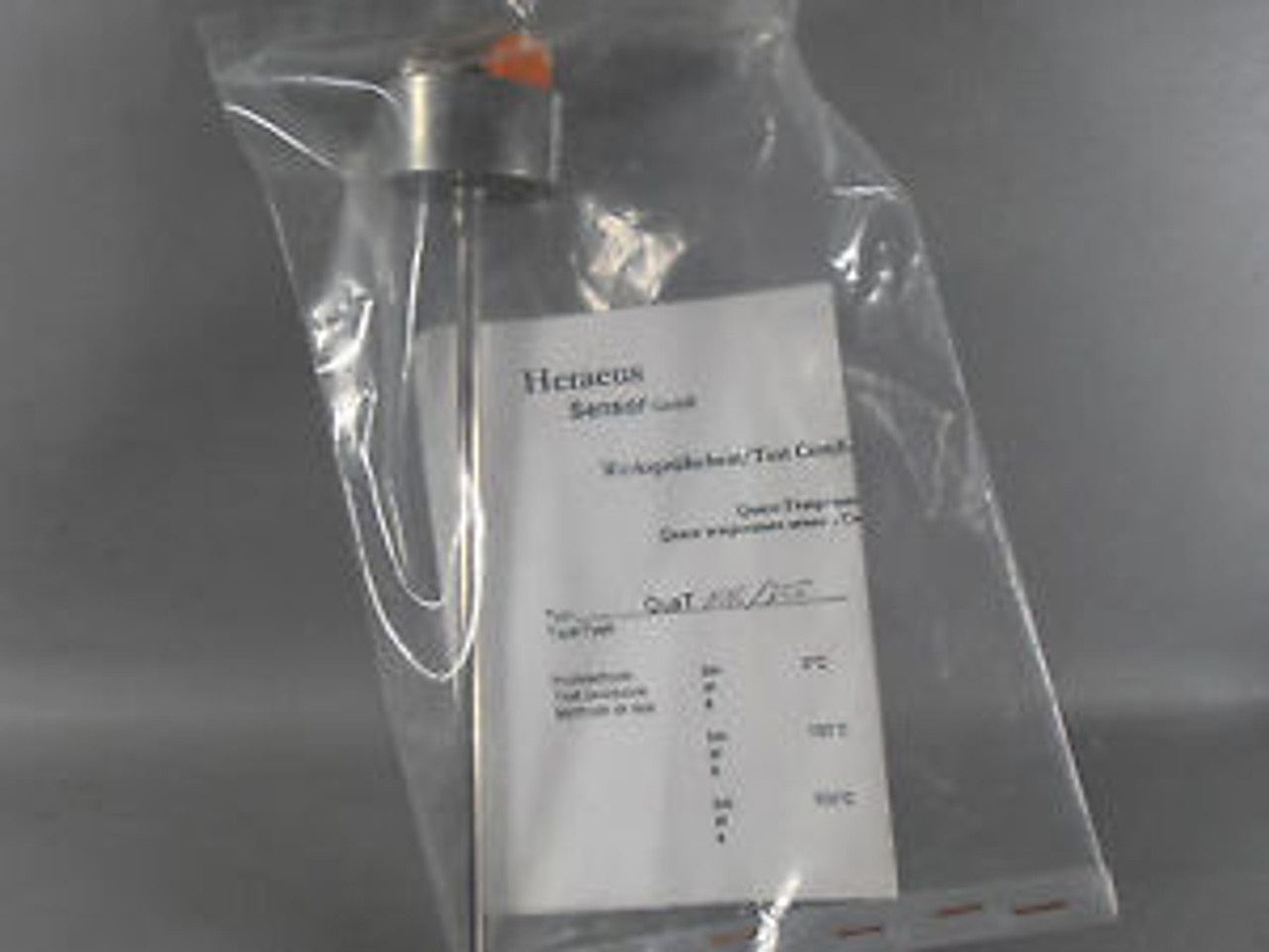 HERAEUS QUARZ TEMPERATURE SENSOR 1000 205 /// New + Pass SPW Industrial
