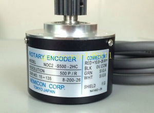New Nemicon Rotary Encoder Noc2-S1000-2Hc 500 P/R For Industry Use