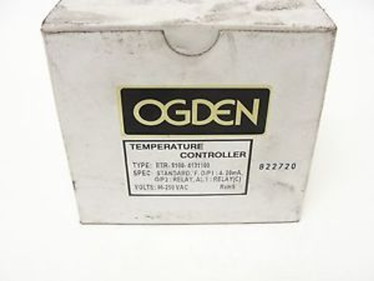 ETR-8100-4111101 New Ogden Temp Control 