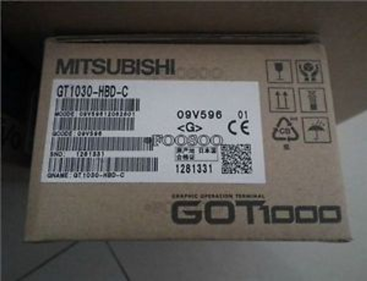 1pcs Brand New Mitsubishi HMI GT1030-HBD-C Touch Panel In Box