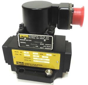 New Parker 15aaand2 5 Servo Valve a Nr Spw Industrial
