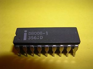 Intel Computer Servers Ntel 8008 Mcroprocessor 1972 | Frst 8-bt ...