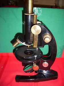 Buy - VINTAGE CARL ZEISS JENA MICROSCOPE SER #187371-MODEL F 1928