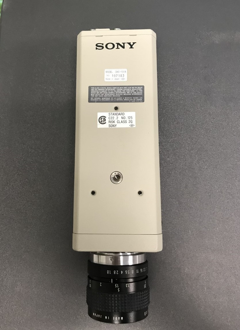 Buy -SONY DXC-151A CCD-IRIS/RGB COLR VIDEO CAMERA & CMA-D2 CAMERA