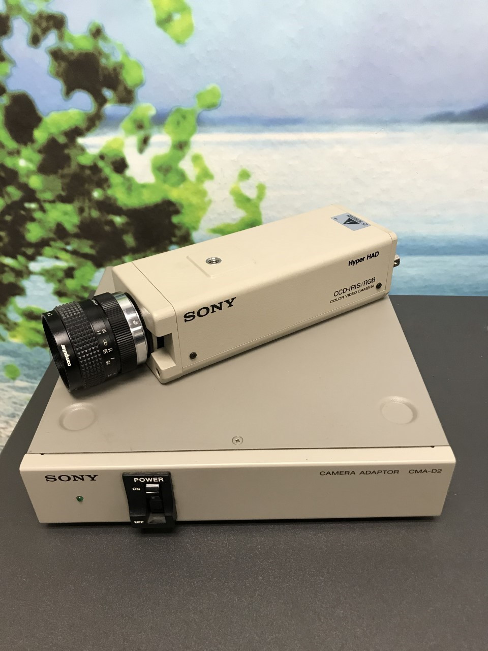 Buy -SONY DXC-151A CCD-IRIS/RGB COLR VIDEO CAMERA & CMA-D2 CAMERA