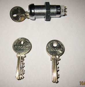 Medeco Key Micro Switch Lock 65-2150T-011 Maintained With 9 Keys - SPW ...