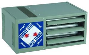 Modine Hot Dawg 75000 BTU Natural Gas Garage Ceiling Heater - SPW Industrial