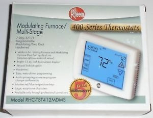RHEEM THERMOSTAT MODULATING FURNACE MULTI-STAGE Model: RHC-TST401MDMS