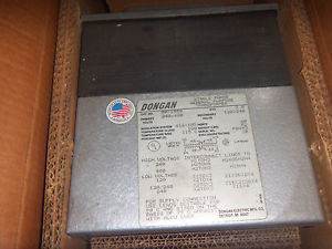 Dongan 801050 Electric Transformer 3 Kva 1 Phase SPW Industrial