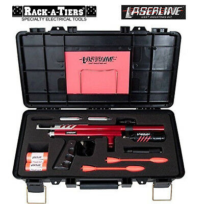 Laserline Co2 Powered Gun Shoots Foam Dart 200Ft Installation Pull Line
