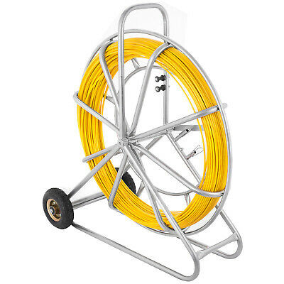8Mm 260M Fiberglass Wire Cable Puller With Wheels Easy To Move