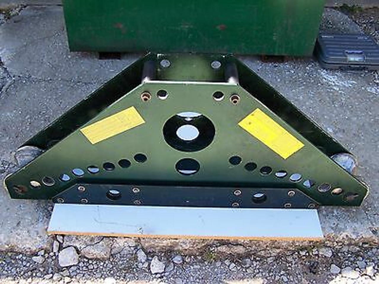 Greenlee 884 Hydraulic Conduit Bender Frame With Pipe Supports & Pins