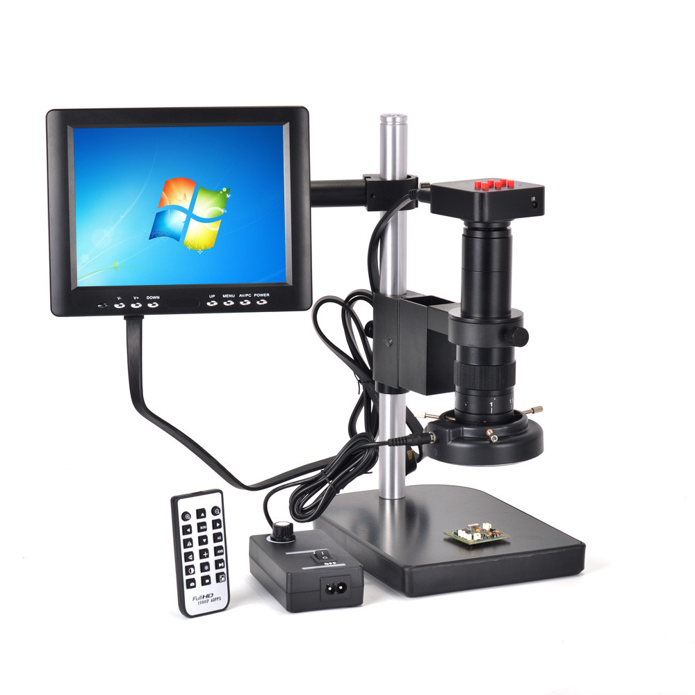USB HDMI 16MP CMOS Wifi Color Industrial Microscope Camera