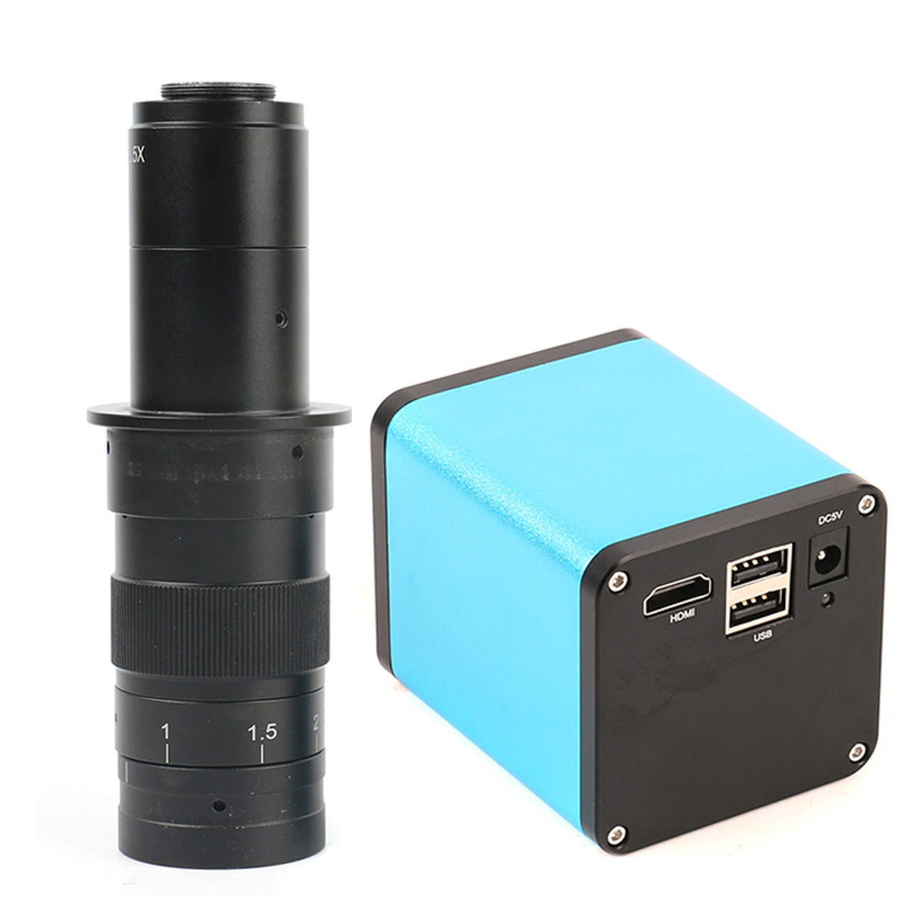 Microscope Camera Automatic 2MP 1080P HDMI USB Video Microscope Camera with C-Mount Camera for Industry Use 