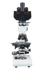 Radical Trinocular Polarizing Ore Geology Microscope w Reflected Light Gypsum Mica Plates Bertrand Lens & Camera Port