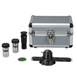 OMAX 40X-2000X Phase Contrast LED Trinocular Compound Siedentopf Microscope+5MP Camera