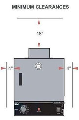 Quincy Lab 20Af Steel Hydraulic Forced-Air Gravity Convection Oven, 1.14 Cubic Feet, 115V, 1000W