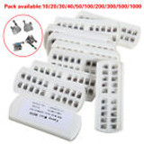 Dental Orthodontics Mesh Base Brackets Brace Mini Roth 022Slot 345 W/ Hooks X