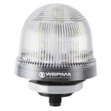 Werma 81648055 Led Perm. Beacon Em 24V Dc, Ip65, Max. 120 Ma, 99 G, Pc, Multi Color