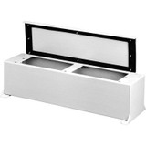 Hoffman F6636FG, Wire Trough, Screw Cover, 6.00x6.00x36.00, Fiberglass