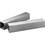 Hoffman F66T, 90-Degree Sweep Tee, Type 1, Fits 6.00x6.00, Steel/Gray Hoffman F66T, 90-Degree Sweep Tee, Type 1, Fits 6.00x6.00, Steel/Gray