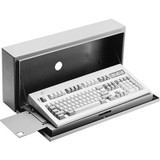 Hoffman CKBC24, Keyboard Box, 10.00x23.30x4.79, Steel/Gray