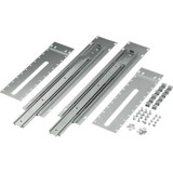 Hoffman A16SL2U, Slides, 16 In x 17In Travel, Fits Rack Angles, Steel/Zinc