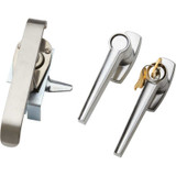 Hoffman AL36BR, 3-Point Latch Kit, A=16, 20, 24 Or 30, Padlock, Cw Or Ccw, SS