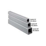 Hoffman CCS8T5, Tube, Pendant Arm, 489X80X80Mm, Steel/Ltgray
