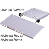 Hoffman CCS1KBT, Keyboard Tray, Pendant Arm, Fits Series 1, Aluminum