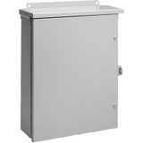 Hoffman A20R208HCR, Hinged Cover, Medium, Type 3R, 20.00X20.00X8.00, Galvanized/Paint