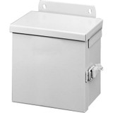 Hoffman A12R1210HCR, Hinged Cover, Medium, Type 3R, 12.00X12.00X10.00, Galvanized/Paint