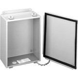 Hoffman A1412LP, J Box, Lift-Off Cover, Type 12, 14.00X12.00X6.00, Steel/Gray Hoffman A1412LP, J Box, Lift-Off Cover, Type 12, 14.00X12.00X6.00, Steel/Gray