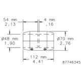 Hoffman A726024FSDG, Free Stand, Single/Dual Access, 2 Door, 72.06X60.06X24.06, Steel/Gray