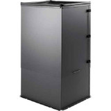 Hoffman PCM1 Chimney Short Blk, 18.00x21.01x16.69in, Steel/Black