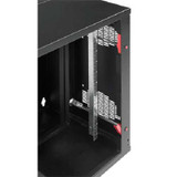 Hoffman EWMR48S AccessPlus Rack Angle, 48 in Sq Hole Plt, Steel/Zink