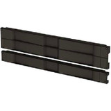 Hoffman D19BPT2RU Blank panel, tool-less, Fits 2RU, Plastic