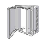 Hoffman UU6050SP Swing-Out Panel, Fits 625x513mm, Steel/White