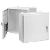 Hoffman A24H2408SSLP3PTW, Painted White W/3-Point Ltch, Type 4X, 24.00x24.00x8.00in, Ss
